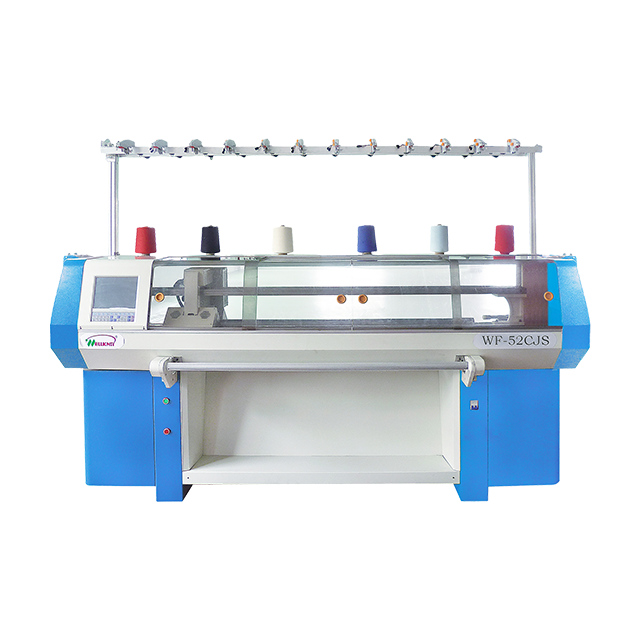 22.WF-52CJS M&aacute;quina de tric&ocirc; plana computadorizada de sistema &uacute;nico