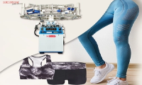 Como as máquinas de tricô de roupas íntimas transformam as calças justas e os macacões de ioga
