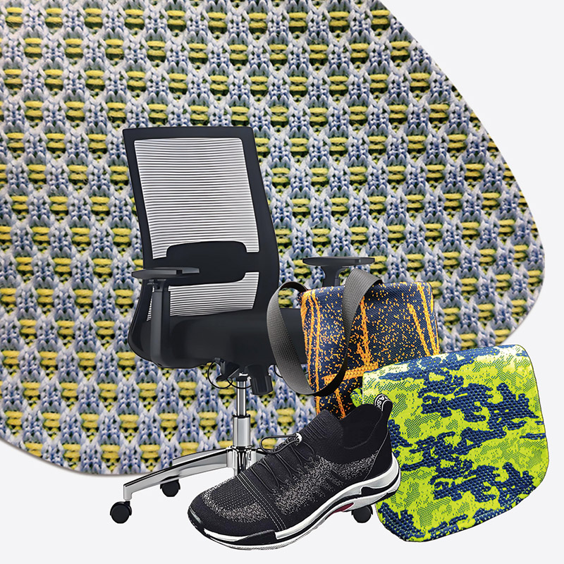 Transfira o tecido Jacquard