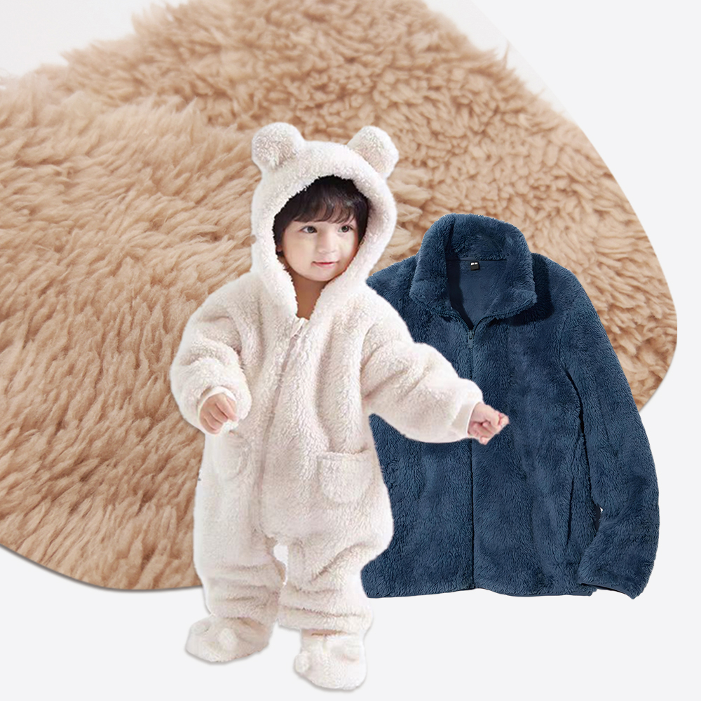 Tecido de lã de coral