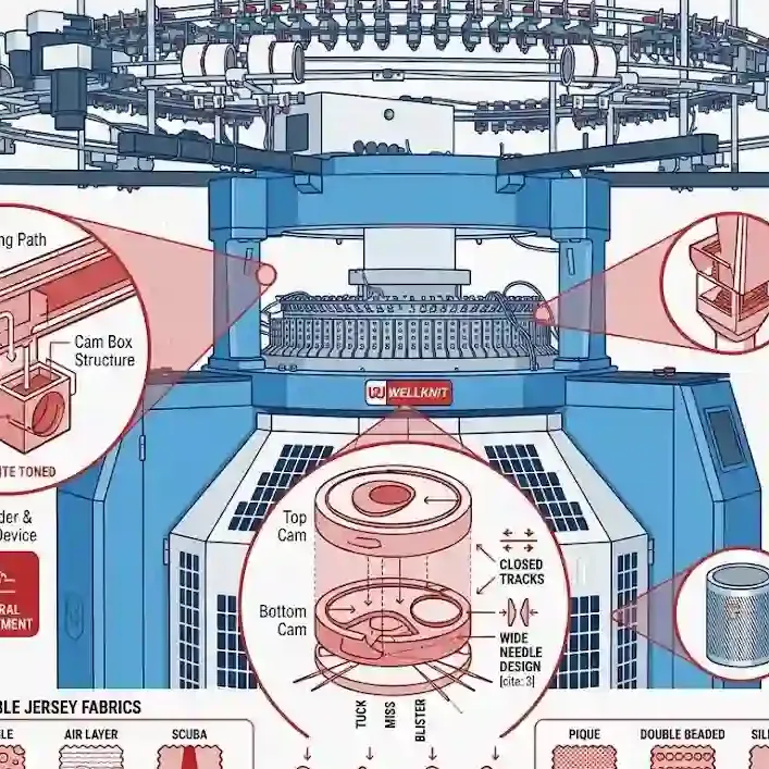 Tipos de máquinas de tricô industriais: sistemas planos, circulares, de urdidura e de jersey explicados 