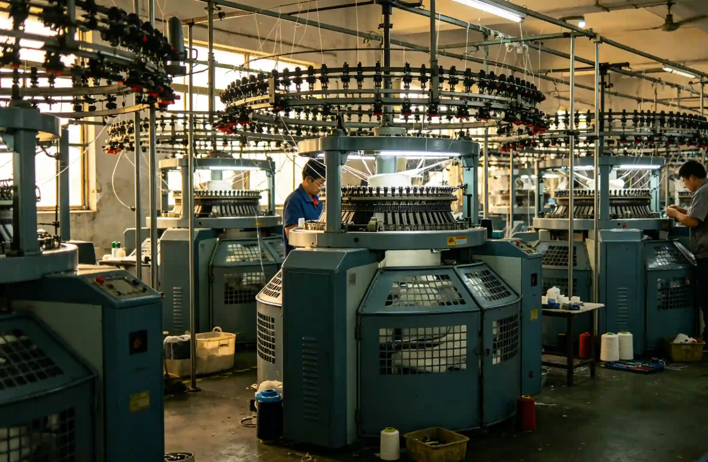 Como escolher fabricantes de máquinas de tricô circulares